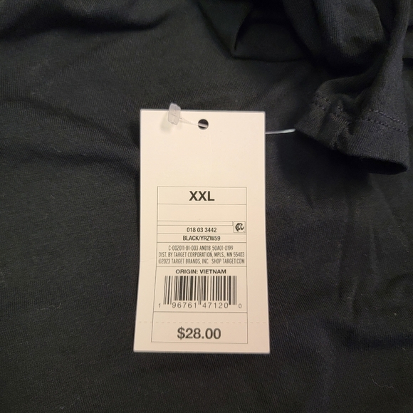 A New Day Women's Long Sleeve Knit Ballet Maxi Dress Black Size XXL - Picture 5 of 6